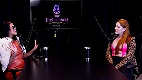 Natasha Fiore as ninfomaniaca needing therapy, swing community helping with sexuality, attending politicians in sheer red