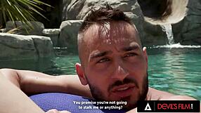 petite 18+ babe liz jordan's lesbian pussy gets fucked hard until creampie in devils film