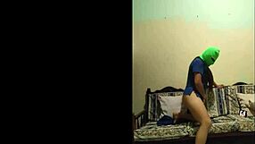 mother-in-law teasing her pussy at home