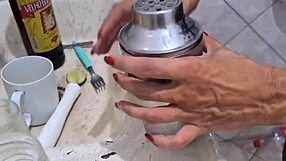 Housewife Fucks Boss at Party After Caipirinha.