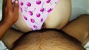 curvy latina girlfriend screams during rough homemade fucking in bedroom