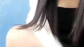 Female streamer seduces two old friends for anal threesome in stockings