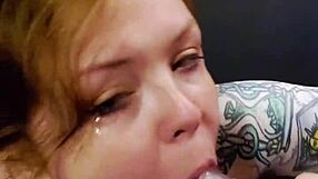 Sophia celeste's extra sloppy blowjob intrigue