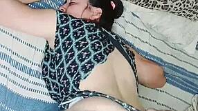 parte 1 in the neighbor's bedroom where i ate that tasty pussy and gave her a deep creampie