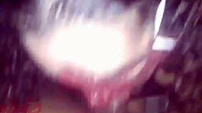 Woman performs oral on man.