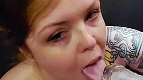 Sophia celeste's extra sloppy blowjob intrigue