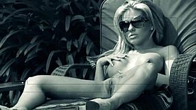 Aubrey Adams Rubs Herself Outdoors Before Intense Fucking