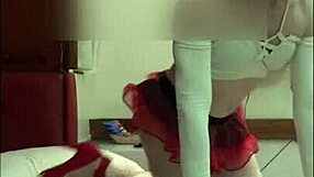 i'm a crossdresser in schoolgirl cosplay, feelin' sexy