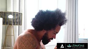 Hot Tattoo Babes Nuru Massage Battle