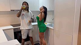 megan fiore gets banged by two latinas in dorm 😏