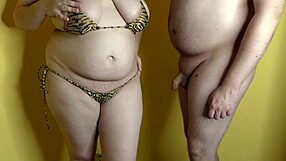 oh yes, my best friend cumming inside my fertile pussy with a big creampie while my cuckold husband works hard