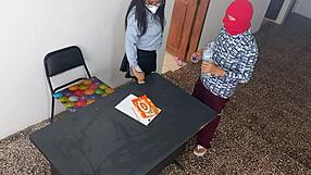 My stepfather's secretary gives herself to me in the office and i fucked her because im a whore standing sex in the office