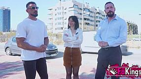 sandra v has all her holes filled today, you're going full double penetration, aren't you?