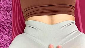 oh no, i accidentally fucked my step sis while helping with stretching!