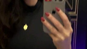 In the club, I decided to fuck my pussy