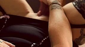 Check out this dirty talking milf flashing her wet pussy through the window