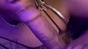 Can you handle this ebony beauty's facial with a big cock?