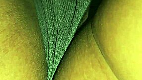 Gray Panties Hide Latina Milf's Sexy Pussy