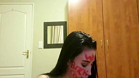 Self punish pissing slapping gagging with dirty talking