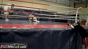 European lesbian babes passionately wrestling - is it hot?