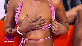 petite dora gets wet fucking a huge black cock