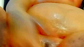 Sexy Oily Chubby Body Balloon Play