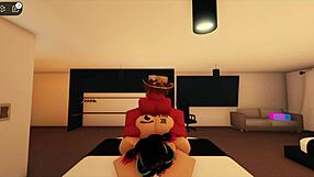 pink haired slut hints at big cock fucking