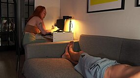 Nerdy Redhead Sucks!