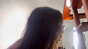 Oh wow, this black Brazilian guy with a huge cock fucks a couple, mandrake, in their dorm with girlfriend and friend