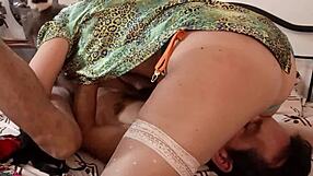 French Amateur Feels Intense Pleasure In Clothed Sex