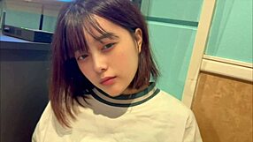 asian schoolgirl cheats with male friend at karaoke despite having a boyfriend