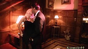 Michelle Throne, big tits slut, gets facial in hardcore scene.