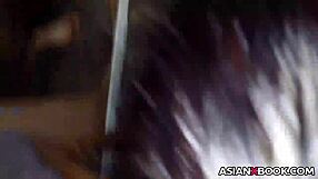 Intense deep throat fuck for asian babe