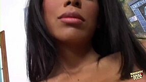 Latina Cassandra Cruz Shoves Asshole And Pussy Onto Guy Until Cum