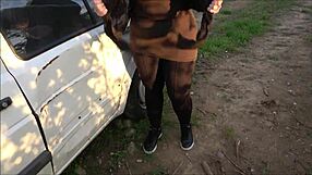 Young Girl Fixes Old Car During Breakdown Incident