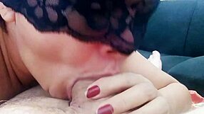 Japanese teen secretly sucks family cock while he dozes and swallows cum.