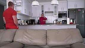 Sprut i ræva mi pappa, stemor fanger stemor som ser analporno