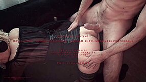 Stunning Mature Blonde Karina Smokes Cigarette During Rough Doggystyle Fucking And Cum Inside