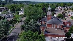 Hot brunette intensely rides cock on private