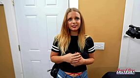 Horny Petite Coed Stella 2 Masturbates And Deepthroats Big Boner