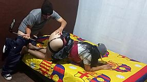 found stepmother recording erotic video in my apartment then asked for help to complete homemade porn