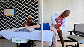 doctor fucks patient beside husband unnoticed