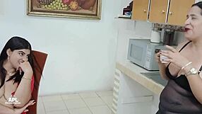 Latina Lesbians Lick Pussies And Tits To Calm Their Arousal