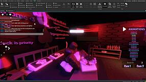 this white roblox girl is getting blacked by massive bbc