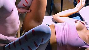 Does the shy student really seduce her teacher and fuck him in the school bathroom during recess?