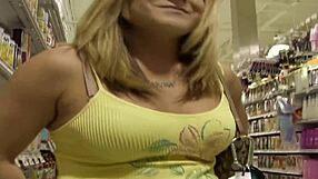 Skylar gets close with neighbor in anal fingering