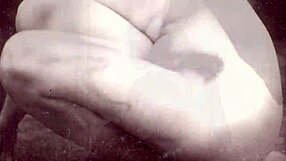 Vintage erotic illustration from antique retro collection