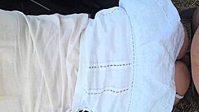 telling boss to open legs in public