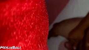 Neighbor seduces me in short skirt, then intensely breaks my tight ass.