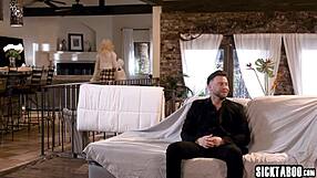 First Hardcore Fucking in Couples Ivy Wolfe and Big Dick Seth Gamble Home, Bent Over and Riding Rough